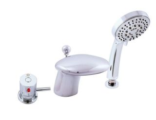 Смеситель на борт ванны Rav Slezak Dunaj DT271.5S хром